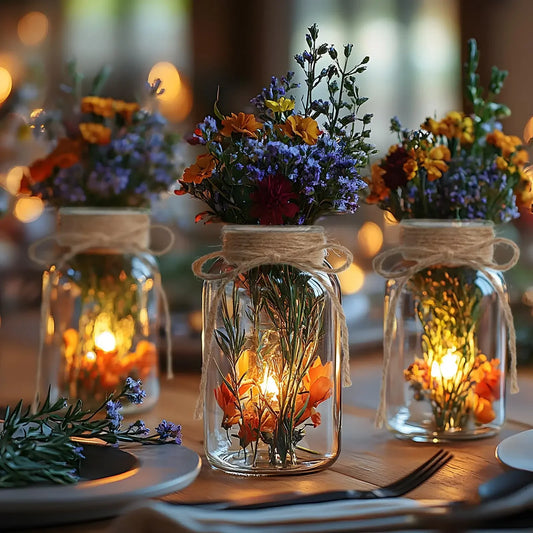 Glass Vases Clear Flowers Vases Nordic Flower Bottle Retro Plants Glass Jar Wedding Decoration Home Decor Home Desktop Decor